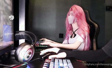 美少女@天花板蘿莉女友@網紅女神 ▌粉色情人 ▌之游戲陪玩的盡頭都是肉體 (2)