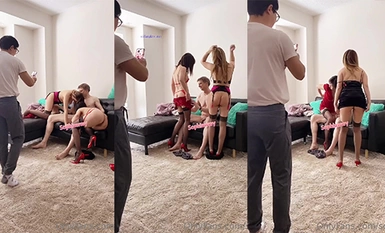 加拿大華人圈『索菲婭』最新VIP訂閱私拍⑤露臉淫亂轟趴 場面淫亂淫靡 完結篇 高清 (4)