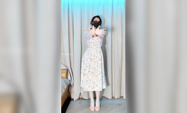 抖音網紅反差母狗『奶咪Naimi』最新六月新作裸舞《小惡魔+美人魚》性感換裝 超清4K (4)