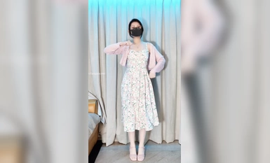 抖音網紅反差母狗『奶咪Naimi』最新六月新作裸舞《小惡魔+美人魚》性感換裝 超清4K (4)