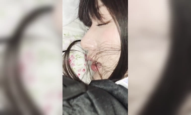 最新流出百萬粉絲網紅職業漢服模特▌煥兒▌清純靚麗下反差婊母狗 自慰露出浪的一逼 金主爆肏內射 (6)