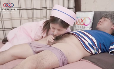 星空傳媒 XK-8173 護士姐姐絕倫家訪❤️用身體診查勃起功能的白衣天使-懂悅悅