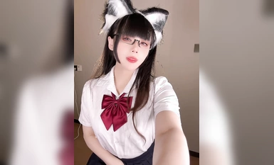 阿九從不咕咕（九言）2九言 貓耳娘的裙底 (5)