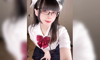 阿九從不咕咕（九言）2九言 貓耳娘的裙底 (5)