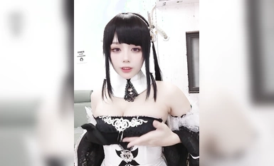 Jiuyan & Heytea Litsea Cube Azur Lane Zhenhai Đôi Trắng và Đen (7)