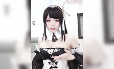 Jiuyan & Heytea Litsea Cube Azur Lane Zhenhai Đôi Trắng và Đen (7)