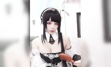 Jiuyan & Heytea Bời lời Cube Azur Lane Zhenhai Đôi trắng và đen (5)