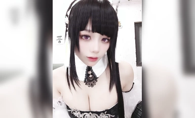 Jiuyan & Heytea Bời lời Cube Azur Lane Zhenhai Đôi trắng và đen (5)