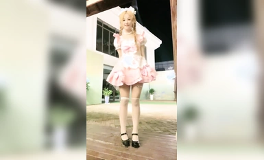 loli หน้าตาดี @千宝 เปิดเผย + ชุดแสดงสวัสดิการมาตรฐาน 4 (1)