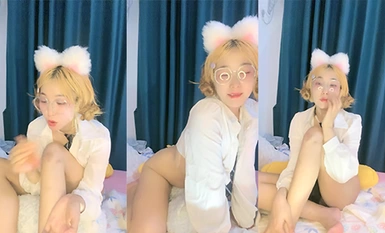 Loli หน้าตาดี @青宝 เปิดเผย + ชุดแสดงสวัสดิการมาตรฐาน 3 (4)