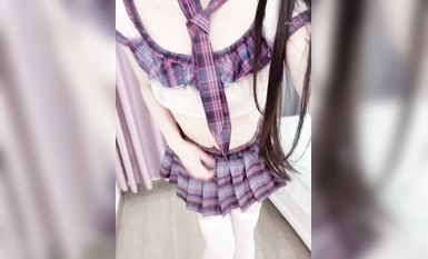 DYTV ผมหางม้าคู่คนดังทางอินเทอร์เน็ต @Cai Xiaoxiong (Ono Sakura) ผู้ประกอบการปรับขนาดงานใหม่คอลเลกชัน 7 ชุด (8)