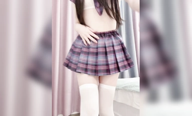 DYTV ผมหางม้าคู่คนดังทางอินเทอร์เน็ต @Cai Xiaoxiong (Ono Sakura) ผู้ประกอบการปรับขนาดงานใหม่คอลเลกชัน 7 ชุด (8)