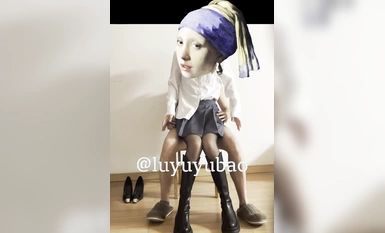 【綠帽淫妻❤️極品重磅】仙女老婆『Lyuyu』最新高價付費群定製私拍 分享極品黑絲淫妻 群交輪著隨便操  (2)