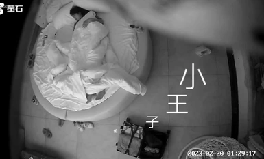 Tayangan perdana Taiwan [Fluorstone Cloud] Pasangan di hotel bilik tidur bulat merah jambu berhampiran pelajar kolej (4)