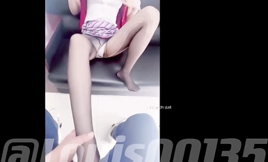 【極品稀缺❤️超性體驗】在校美女神『洛洛幻想屋』淫盪肉體性愛體驗❤️校園援交 勾引陌生人做愛 站街內射 校園痴女 (4)