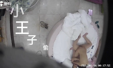 NTT 첫 공개 [형석구름] 대학생 근처 핑크색 원베드룸 호텔 커플 (13)