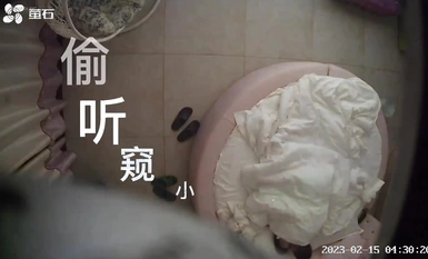 新台首發【螢石雲】大學生附近粉色圓床房酒店的情侶們 (14)