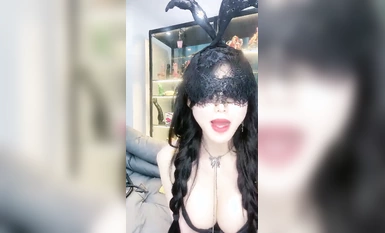 極品巨乳魅魔主播@婢女 尺度福利秀 第二彈3 (3)