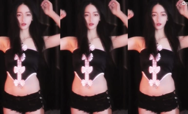 Siaran langsung CC dari anchor berwajah tinggi @ Dance Heart Temptation Hot Dance Collection (7)