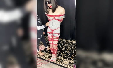 《新流勁爆資源》萬人求檔OnlyFans網紅男女通吃SM調教御姐maya女王訂閱完結篇~繩縛虐乳拘束強制高潮鞭打2 (37)