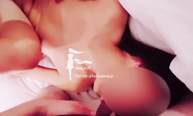 【極品性愛❤️收藏】頂級女神『泡芙小姐』絕版會員群私拍③騷貨泡芙首次3P混戰 有一種愛 叫一絲不掛 