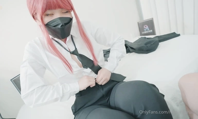 高質量網紅@知名女神玩偶姐姐閨蜜『馬蘇兒』合集 COS鏈鋸人瑪奇瑪