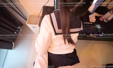 복지 소녀 @ 매우 부드러운 보지 @ 귀여운 귀여운 소녀 @ 부드러운 귀여운 토끼 토끼의 호위 (1)