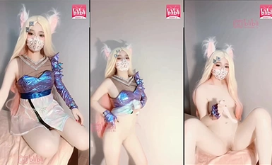 Ahri, koleksi dewi selebriti Internet yang sangat kontras dan tampan "Xiao Xi"