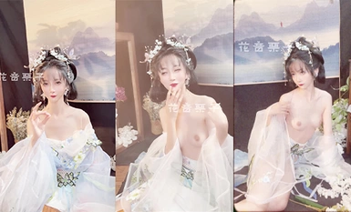 고급 절대 미인 ❤️ 개인 사진】슈퍼 핫 그물 붉은 야옹 샤오지 골드 파트너 금붕어 금교 신작 "창우 야오"화풍이 폭발 할 정도로 아름답다 밀어 가슴 보지 매혹적인 극한 (2)