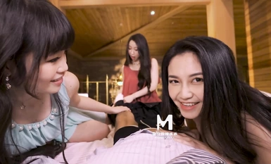 Madou Media MD-281 Trải nghiệm đỉnh cao trong thế giới của những lời tục tĩu ASMR cực khoái nội sọ 4P lấy tinh dịch liên tục và thủ dâm của một người phụ nữ hoang đàng