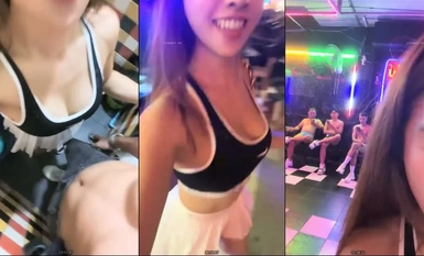 網黃界的黑馬，瀑布式喷水，【翹臂桃桃】태국 여행, 체육관에 가서 제기차기 놀이, 카우보이 서클 찾기, 큰 물총에 맞고 (1)