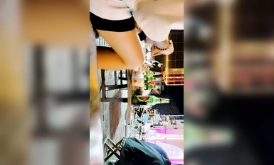 신예 미쿠, 장시성에 위치한 [매력적인 반항아 캐릭터], 야외 훅업, 메이퇀 배달 오빠를 데려와 작은 나무 숲을 뚫고 섹스하기 (3)