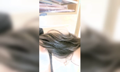 翹臀長腿緊身牛仔黑絲絕色女神 爆漿 (1)