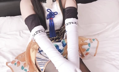 永劫無間-性感胡桃睡前的蜜穴侍奉-小敏兒