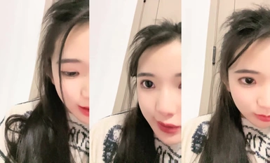 Kecantikan sekolah susu Suzhou G kembali! 【Saya bukan gadis sekolah】Payudara cantik seputih salji~Faraj gemuk berair (8)