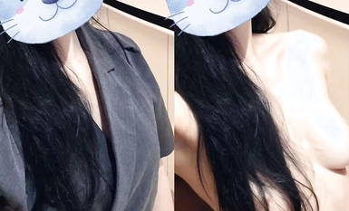 一键脱衣前后对比，满足一切对身边女性的幻想。