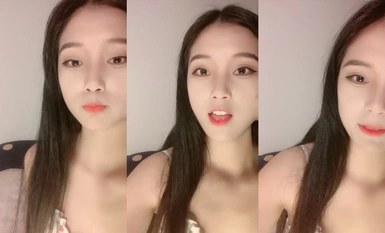 정통 그물 빨간 얼굴 순수 학교 여신 대학생 아기 (6)