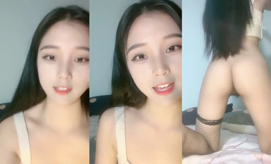 정통 그물 붉은 얼굴 순수 학교 여신 대학생 아기 (2)