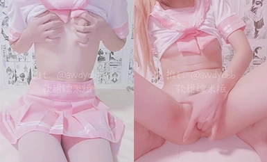 もちもちJKセーラー服 (2)