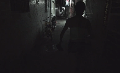 廣州白雲區 模特@小K彩繪街頭露出 (2)