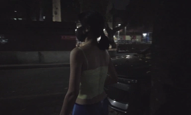 廣州白雲區 模特@小K彩繪街頭露出 (1)