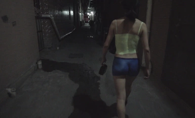 廣州白雲區 模特@小K彩繪街頭露出 (3)