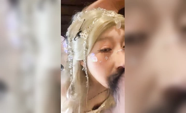 【空模小甜甜】超美Coser扮演美人魚，顏值絕佳，口交兩小時，艹逼十分鍾，這男的不太行呀！！