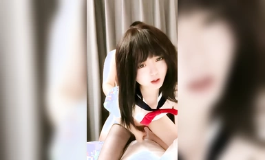 前方高能預警！極品清純大眼睛直男必愛頂流TS【小安】露臉私拍 車震野戰裸奔喝尿吃精碉堡了 (11)