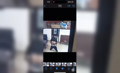 【抖音熱榜】官場醜聞！山東濰坊市濰城區於河鎮書記，會後忘關攝影機直播操逼現場，女的是婦女主任