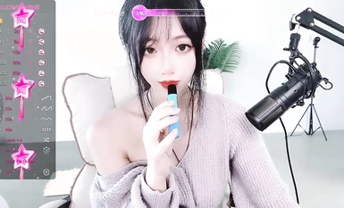 Dalisay at magandang anchor @mmii-mmii (Qiu_Kiyomi) hubad na sayaw na standard welfare show (6)