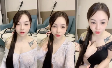 高顏值巨乳主播@花梔 尺度福利秀 (2)