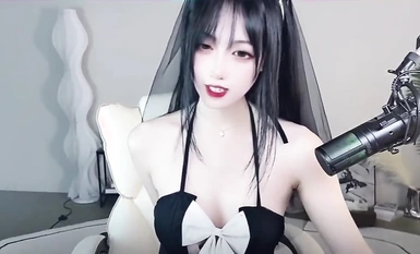 Dalisay at magandang anchor @mmii-mmii (Qiu_Kiyomi) hubad na sayaw na standard welfare show (14)