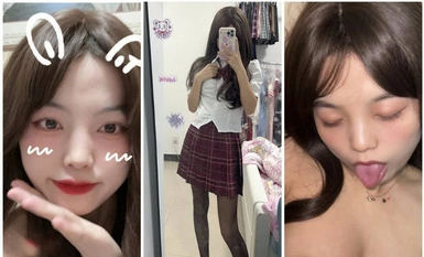 สาวสวยจากวิทยาลัยศิลปะโดนระยำและพ่นปัสสาวะโดยแฟนหนุ่มนิสัยไม่ดี (1)