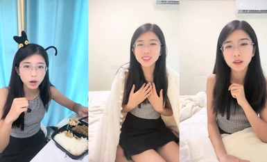 Tất chân dài và kính quyến rũ quyến rũ Yujie Diandian 520 Bộ sưu tập 20 giờ (1)